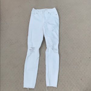pacsun white skinny jeans